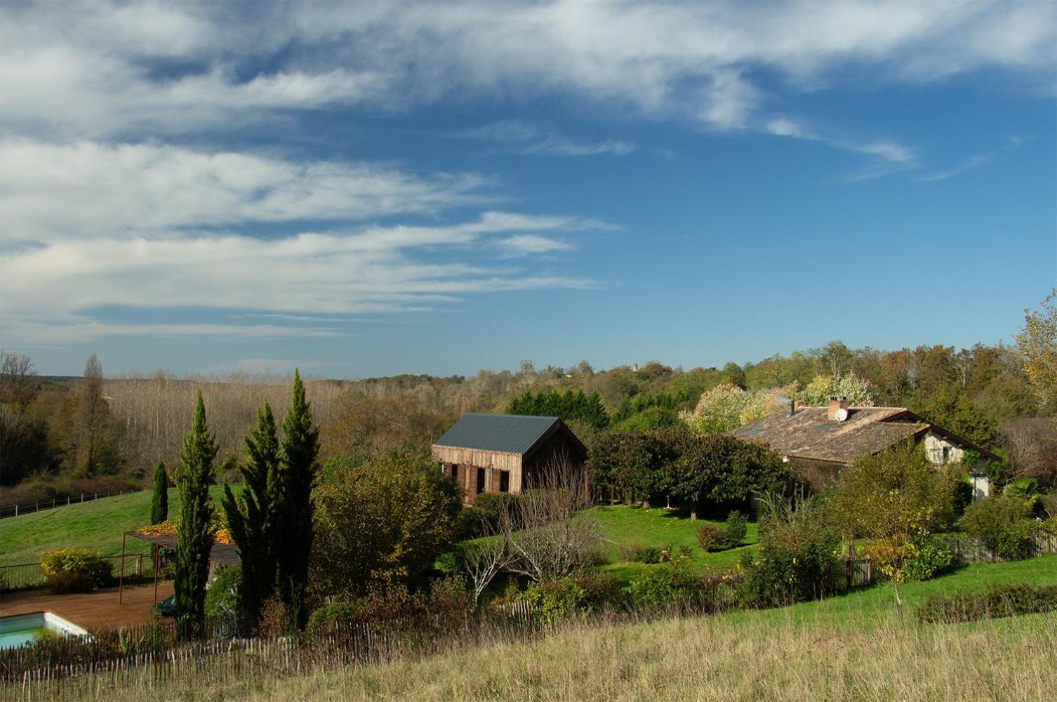 Vila Le Sechoir De Valadon Aillas Exteriér fotografie