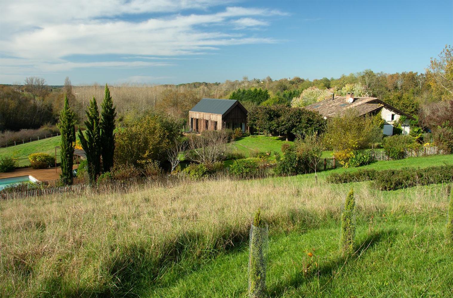 Vila Le Sechoir De Valadon Aillas Exteriér fotografie